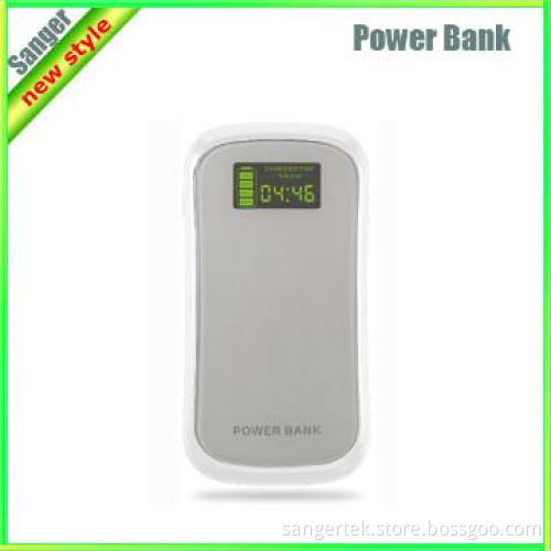2013 New 7800mah Rubber finishing portable power bank